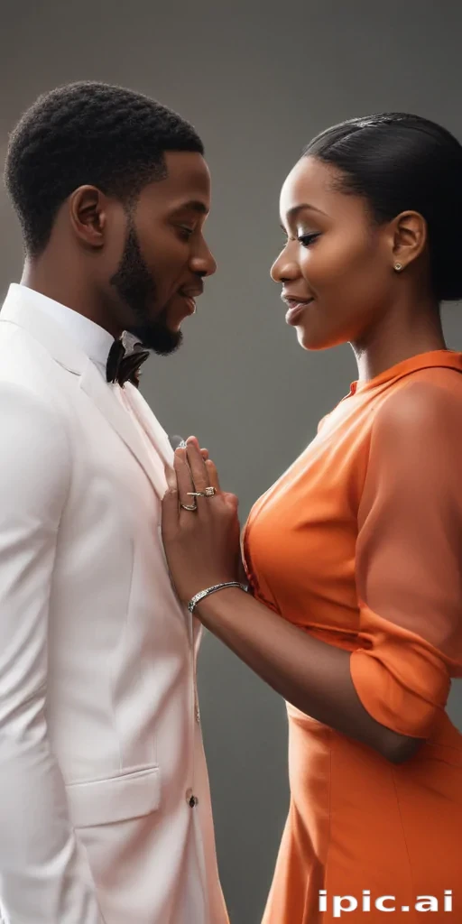 black couple holding hands