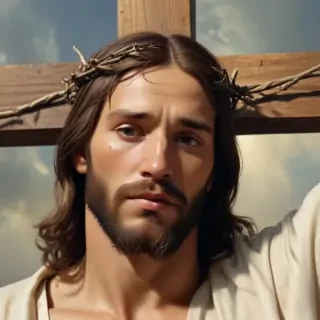picture of jesus on cross