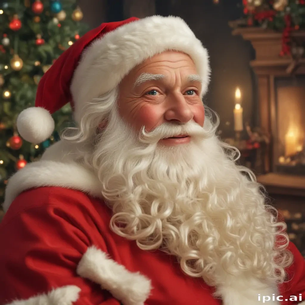 vintage santa images free