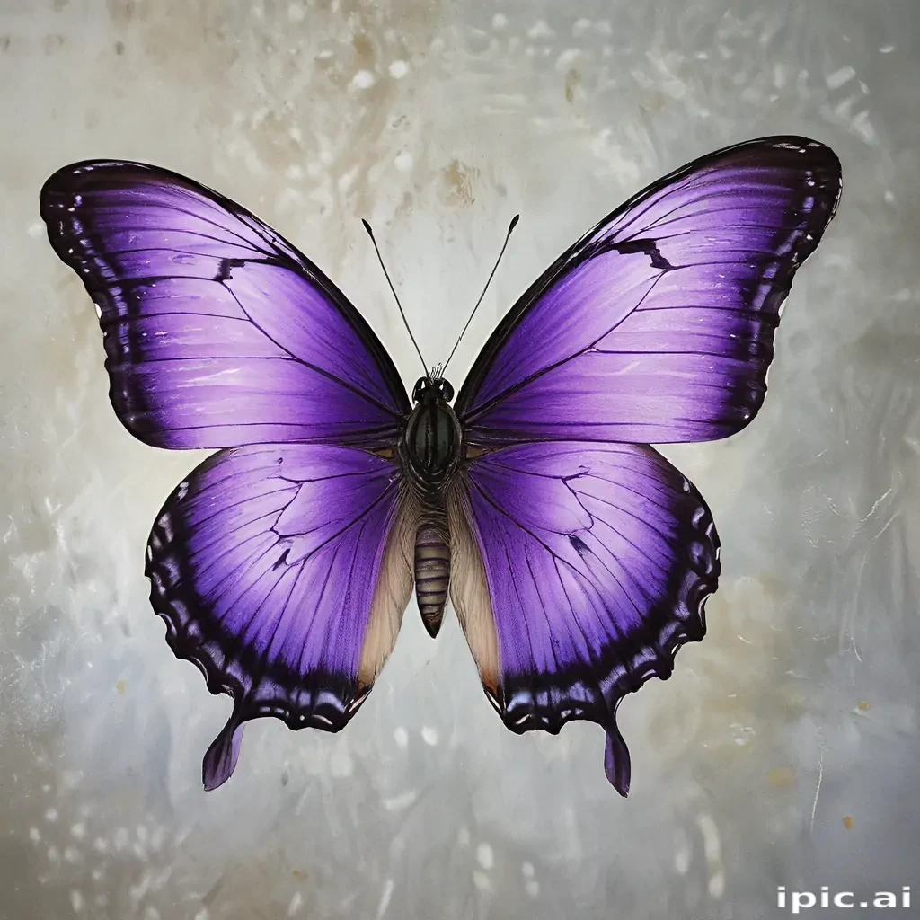 purple butterfly