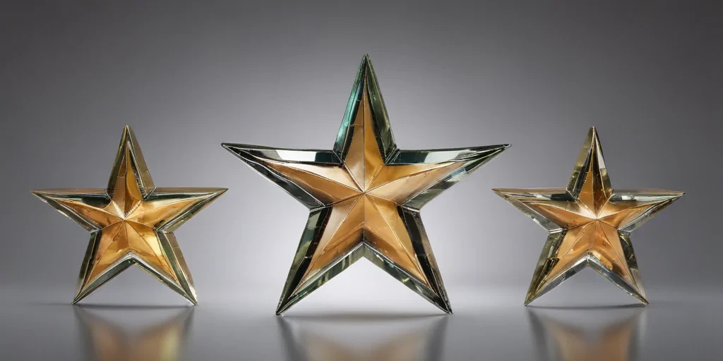transparent star