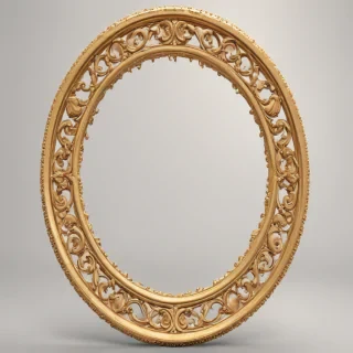 gold circle png