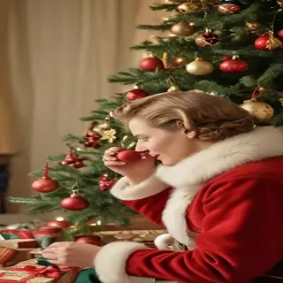 antique christmas images