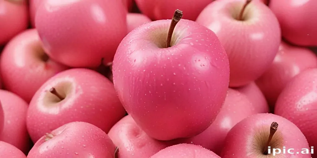 pink apple wallpaper