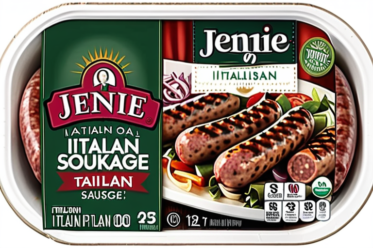 jennie o turkey italian sausage