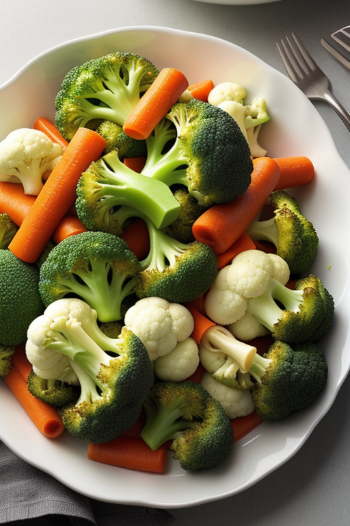 broccoli carrot and cauliflower recipe