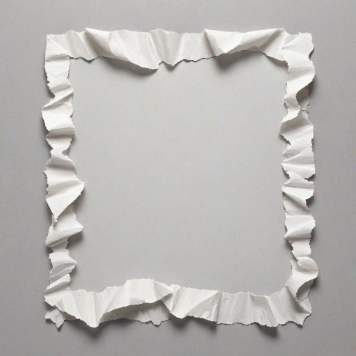 transparent background ripped paper