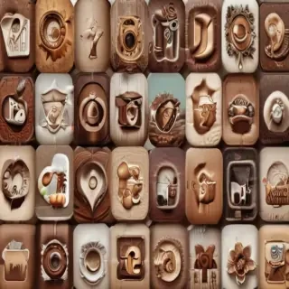 aesthetics brown instagram highlight icons