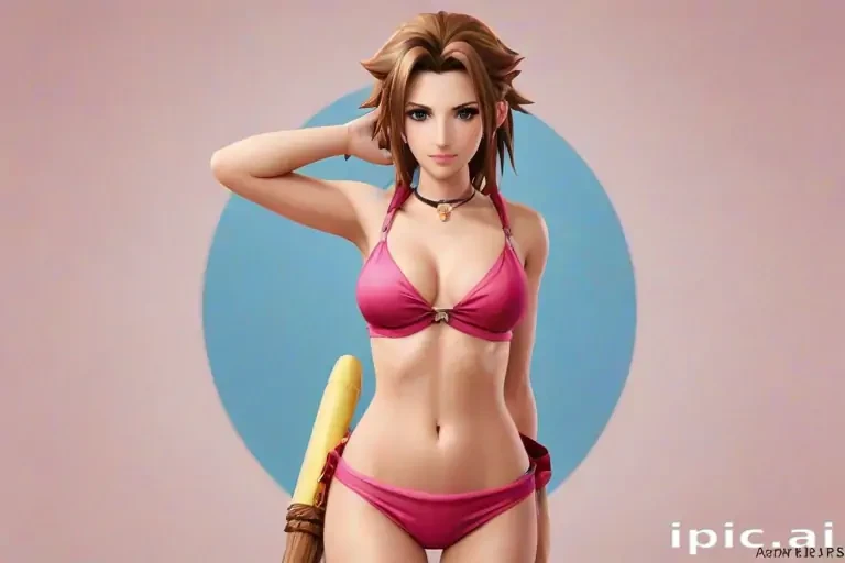 aerith bikini
