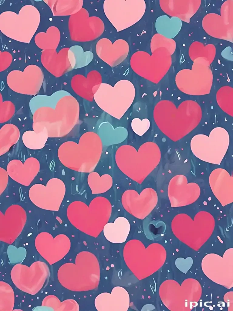cute heart backgrounds