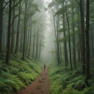green forest aesthetic