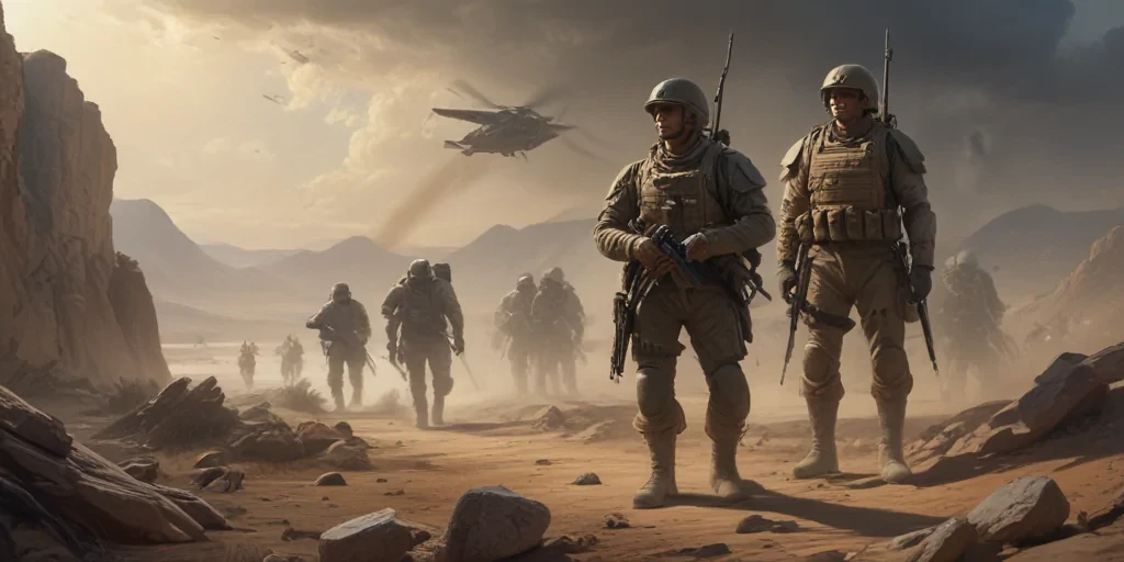 army drawings