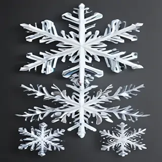 snowflake clipart with transparent background