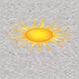 transparent background sun clipart