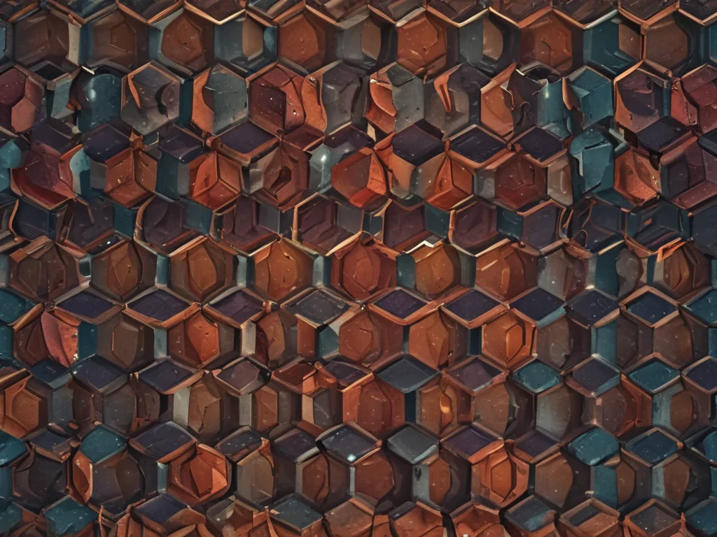 hexagon pattern png