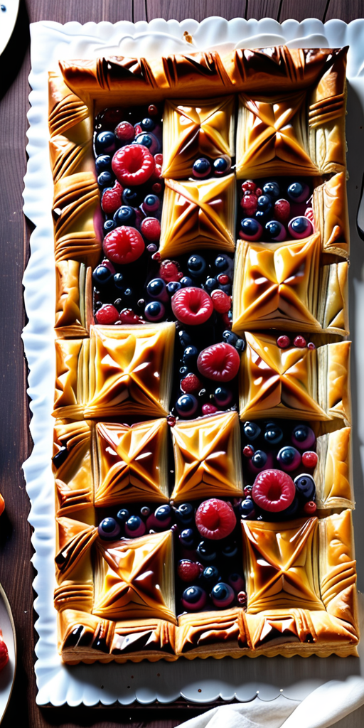 puff pastry upside down tart