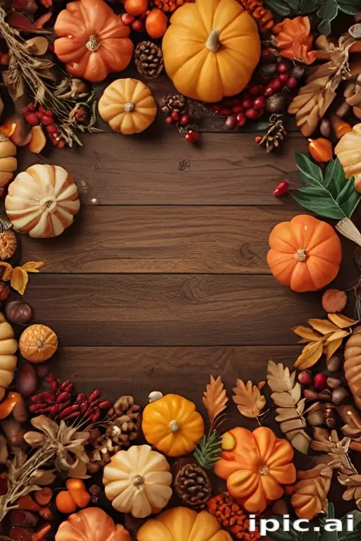 thanksgiving background aesthetic