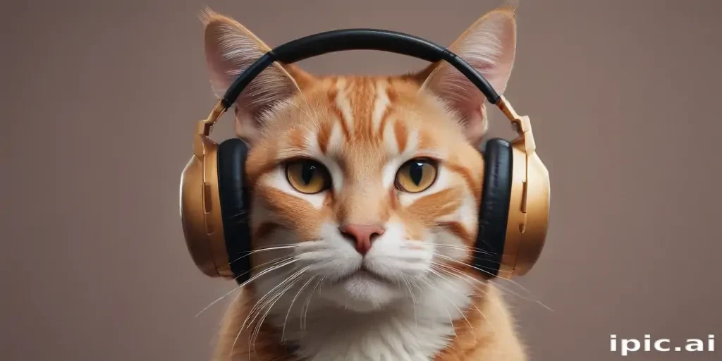 cat headphones png