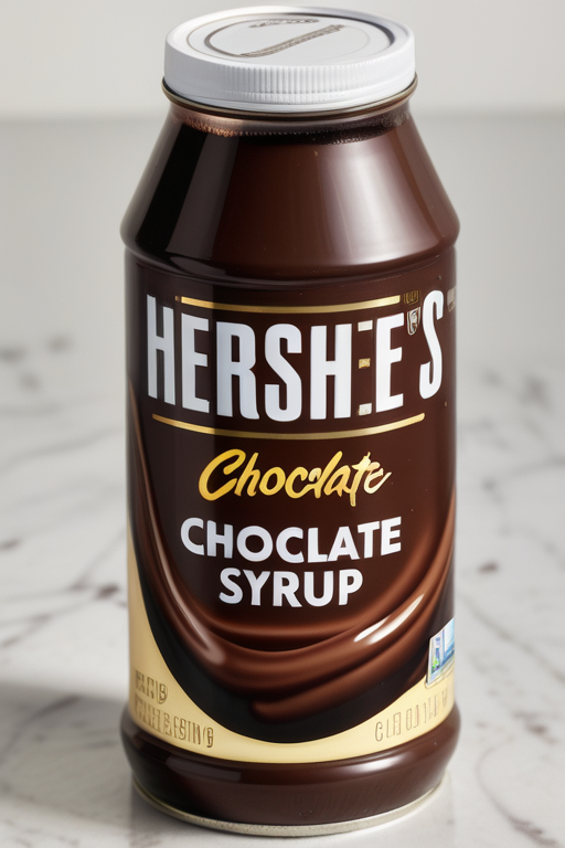 hershey chocolate syrup in the can