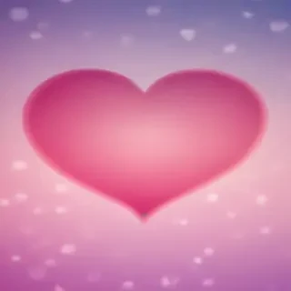 blurry heart wallpaper
