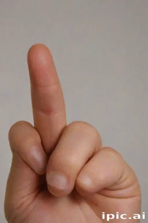 you pointing finger