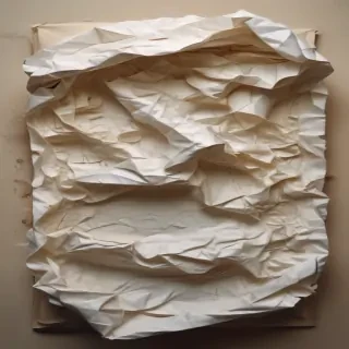 crumpled paper overlay