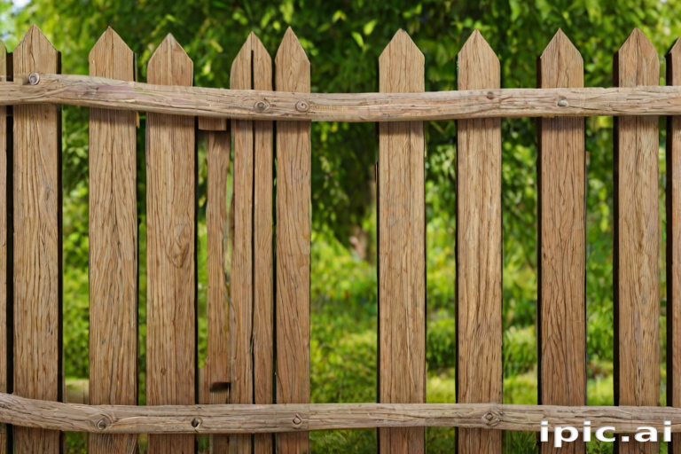 wood fence png