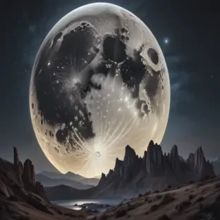moon pic drawing