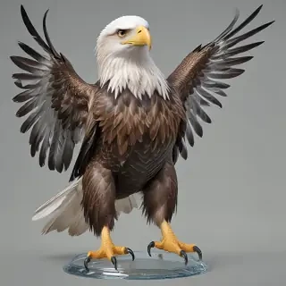 transparent eagle