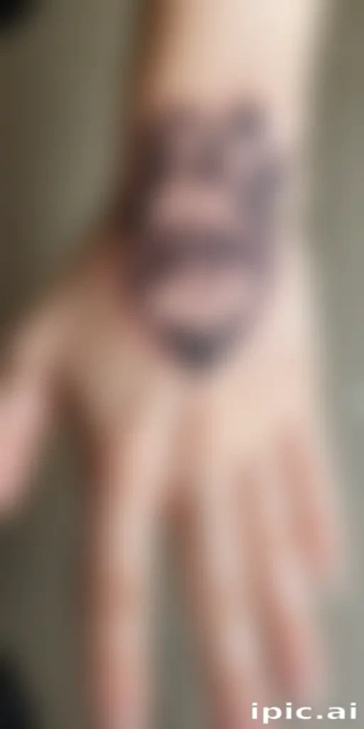 i love you sign language tattoo