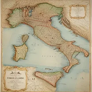 map of italy