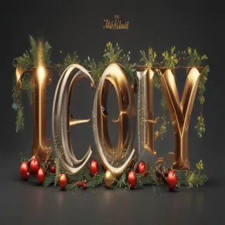 transparent merry christmas