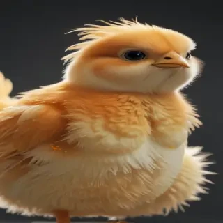 transparent chick