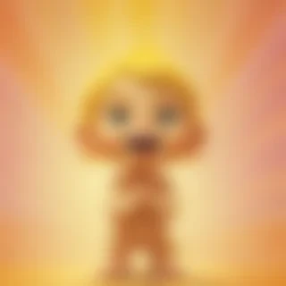 cute yellow background