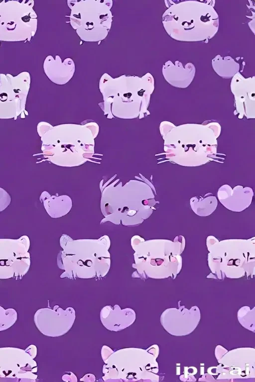 cute purple wallpaper