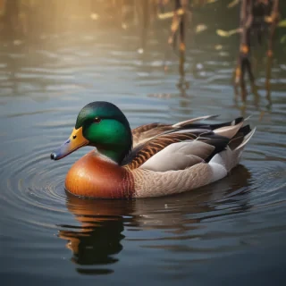 background duck