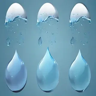 water drops clip art