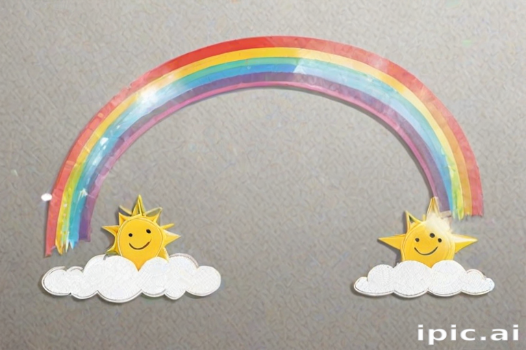 transparent background rainbow clipart