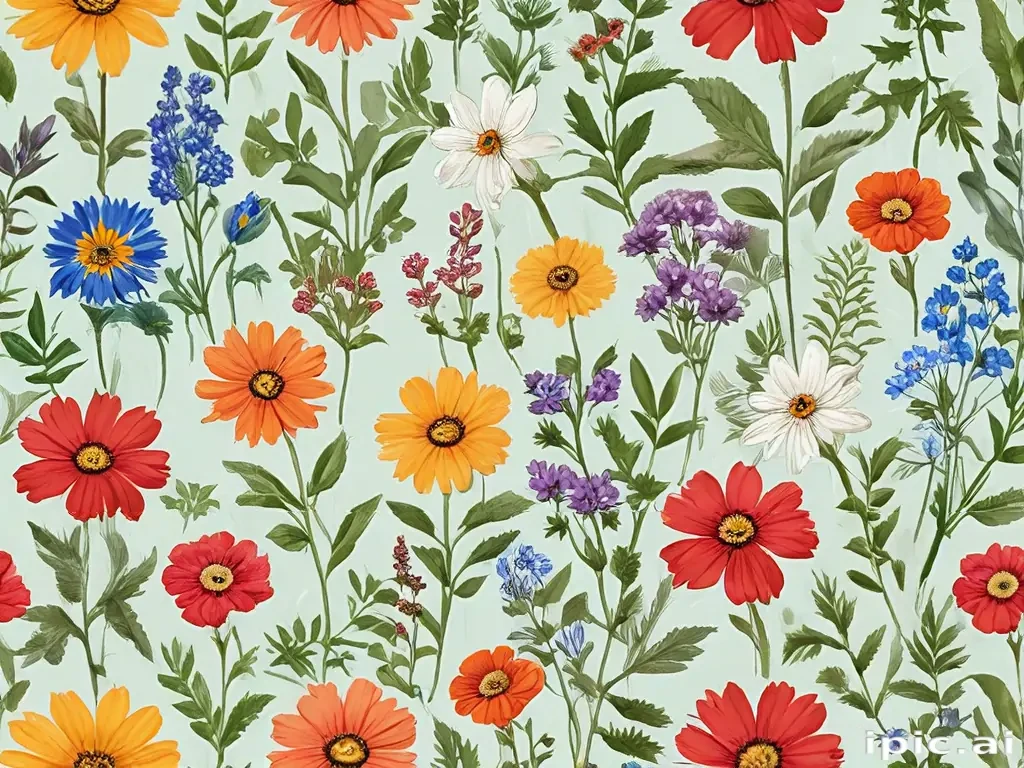free wildflower clipart