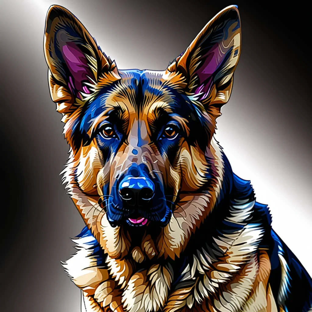 german shepherd png