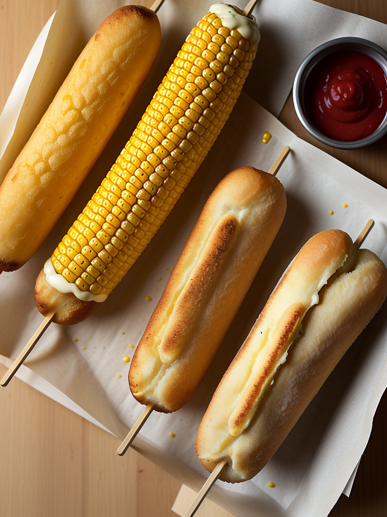 how long to air fry a corn dog