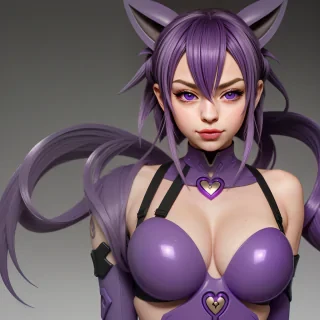 aesthetic purple heart