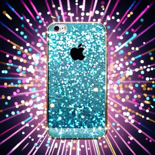sparkly iphone background