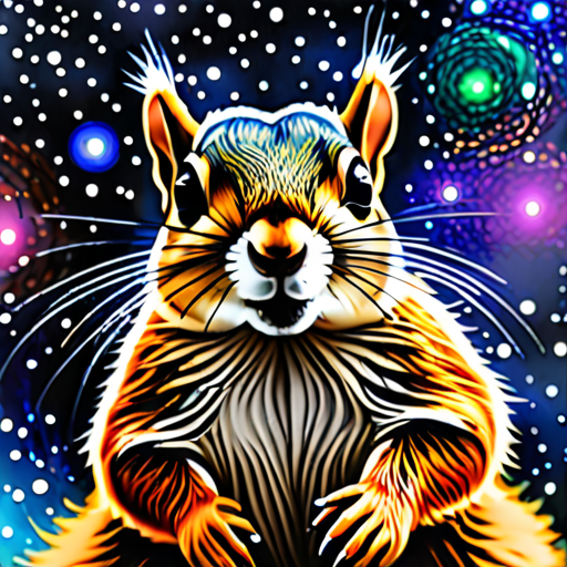 inter dimensional squirrels in outer space