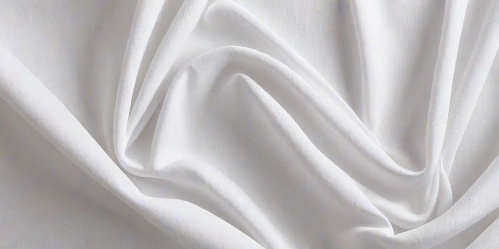 white fabric background