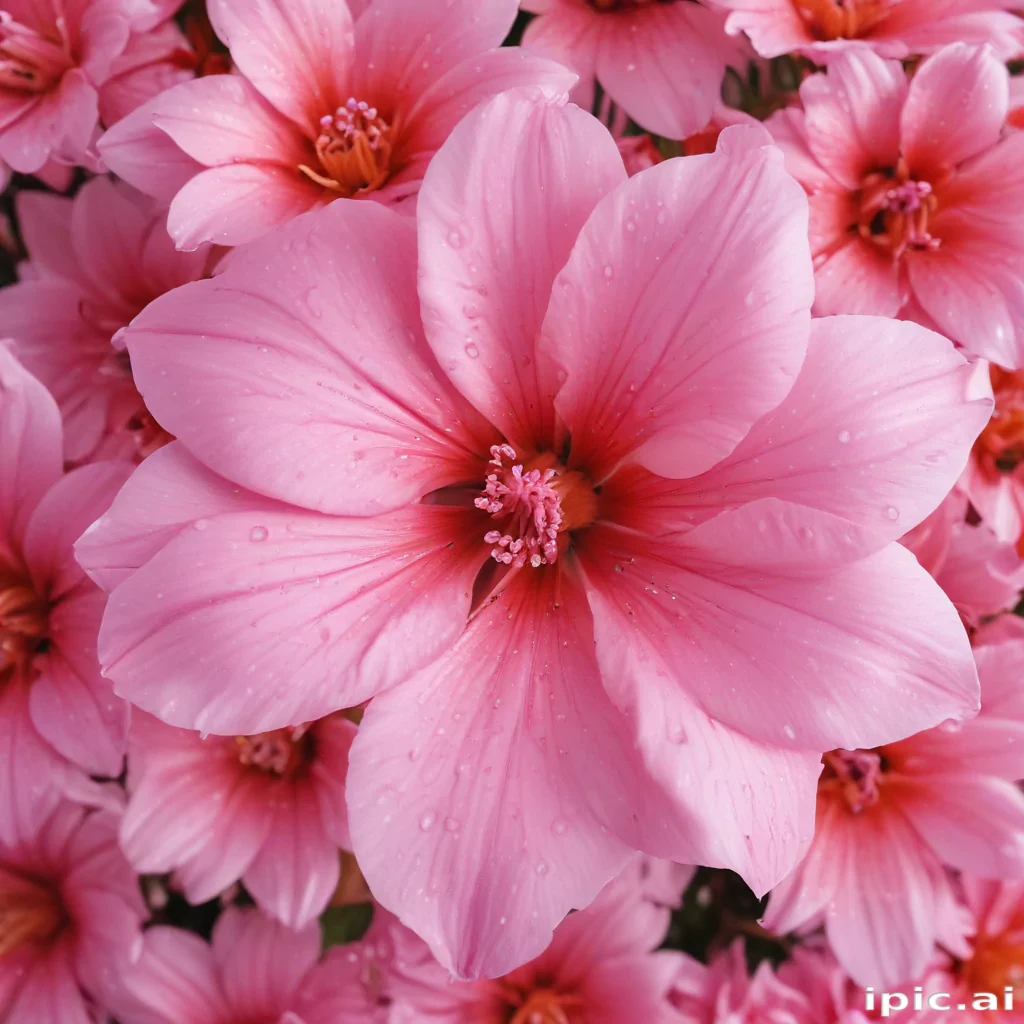 pink flower background