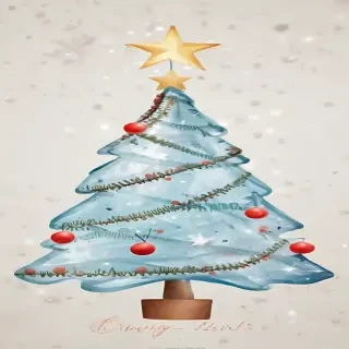 merry christmas transparent