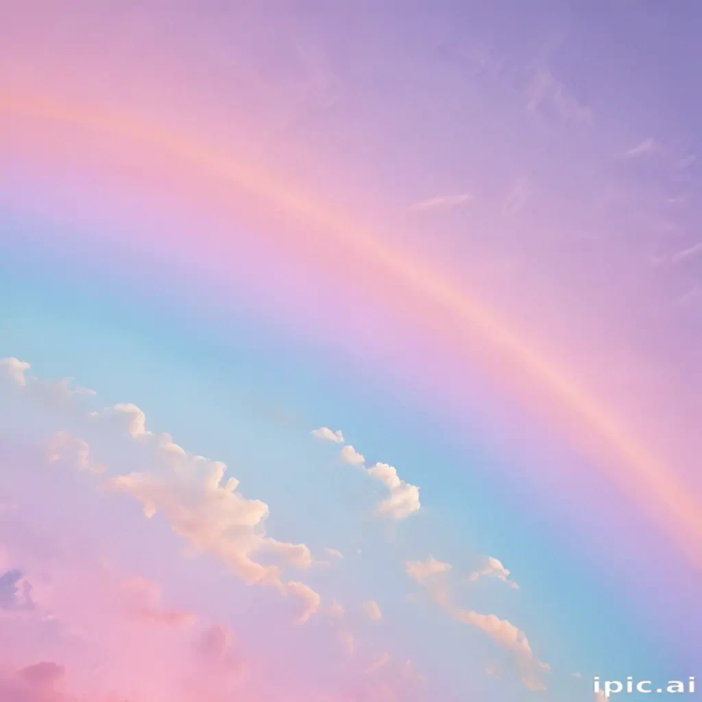 pastel rainbow aesthetic wallpaper