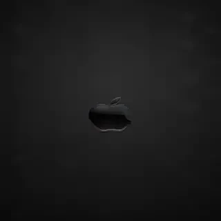black ios wallpaper