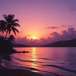 sunset aesthetic wallpaper
